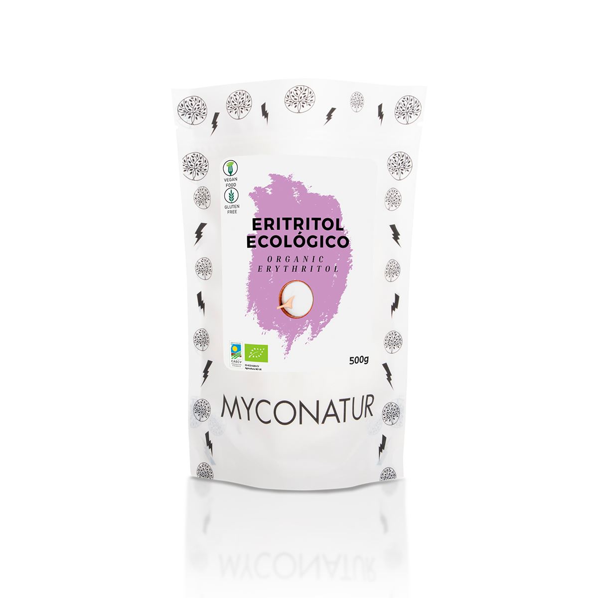 ERITRITOL ECO 500gr-MYCONATUR