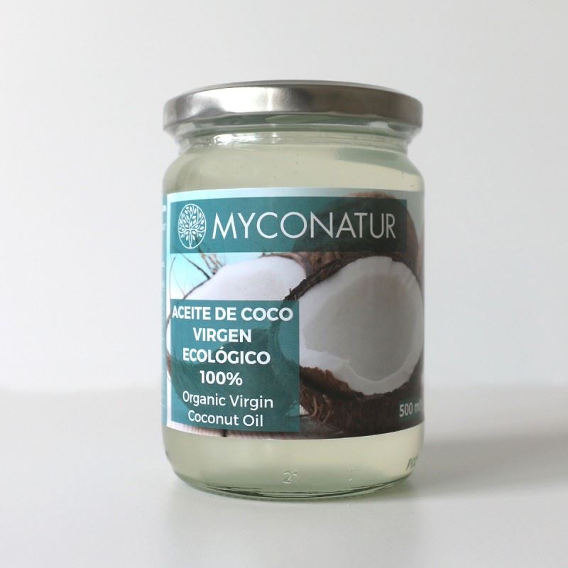 ACEITE COCO ECO 500 gr-MYCONATUR