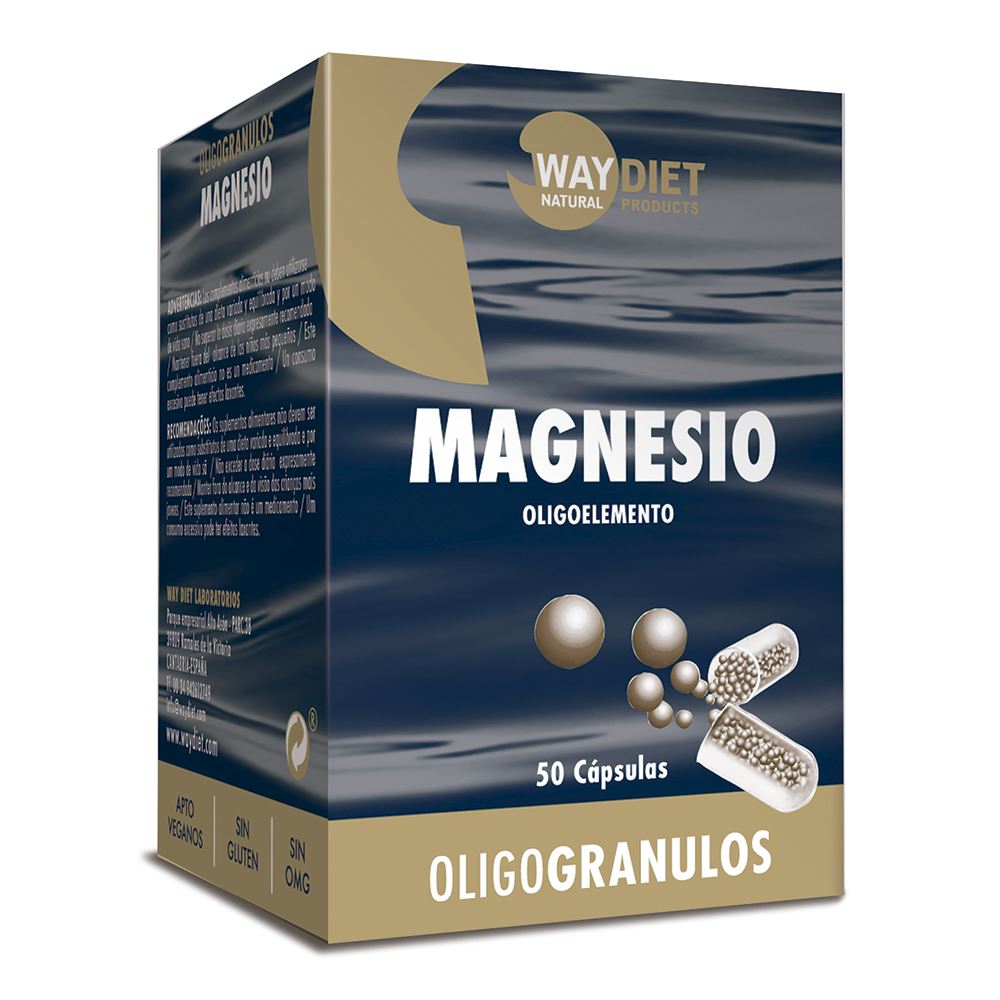 MAGNESIO OLIGOGRÁNULO 50caps-WAY DIET