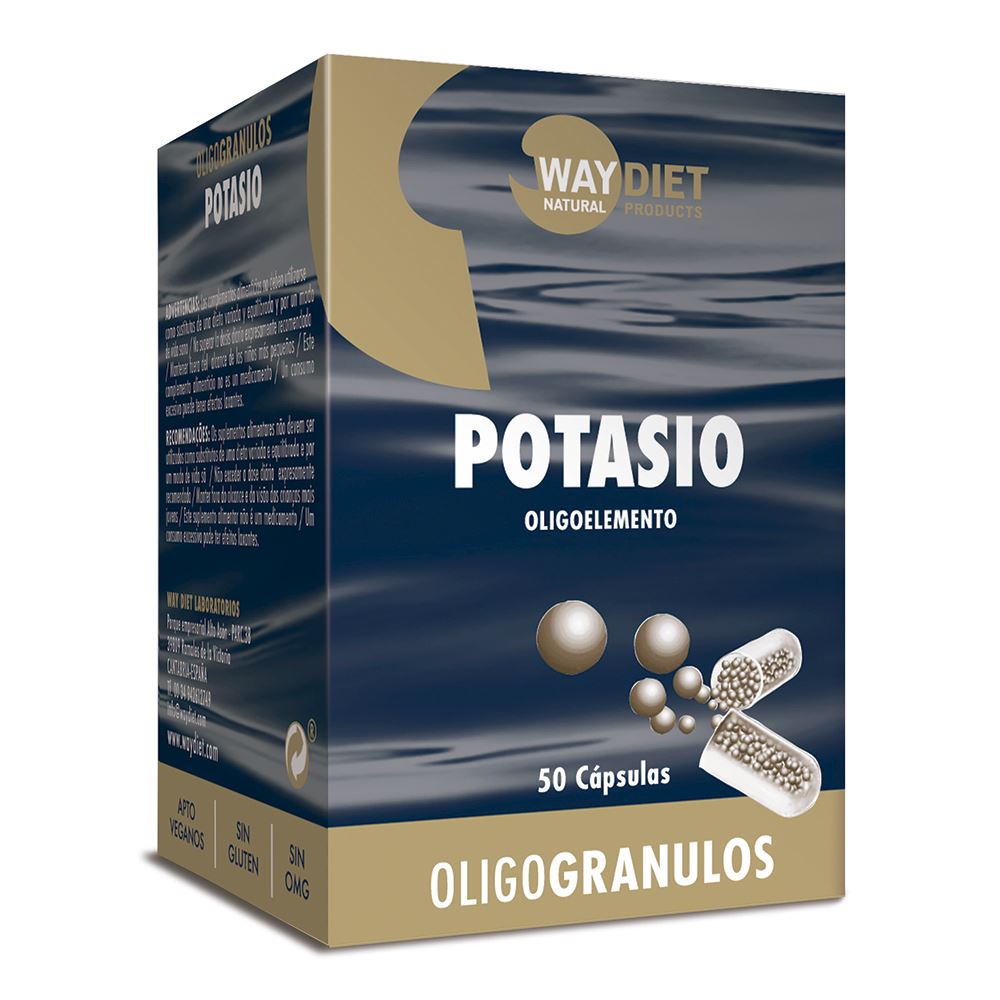 POTASIO OLIGOGRÁNULO 50caps-WAY DIET