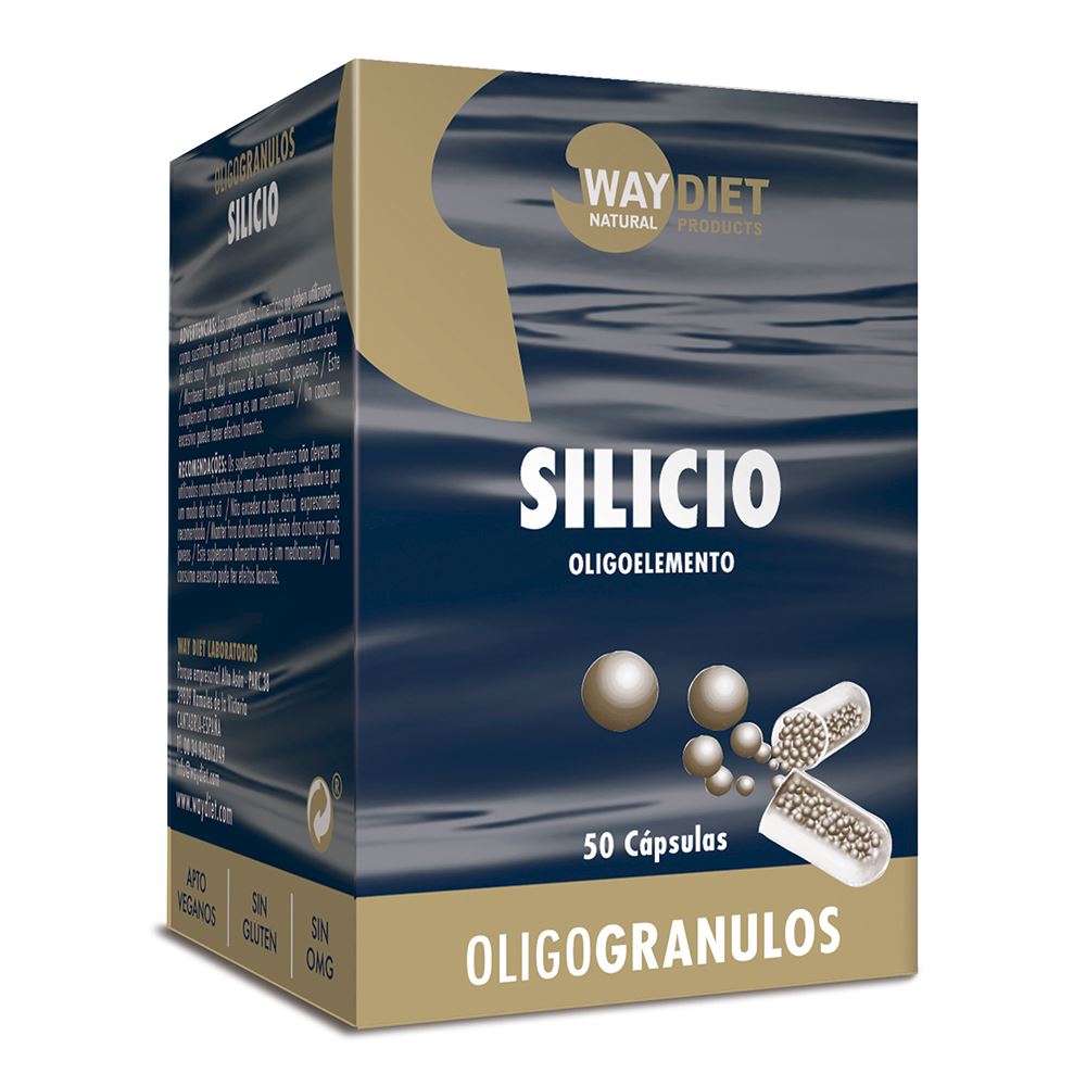 SILICIO OLIGOGRÁNULO 50caps-WAY DIET
