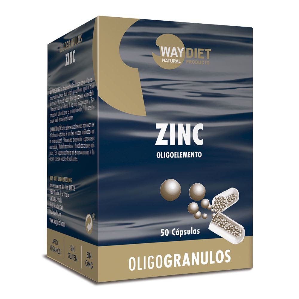 ZINC OLIGOGRÁNULO 50caps-WAY DIET