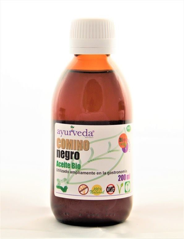 ACEITE COMINO NEGRO ECO 200ml-AYURVEDA
