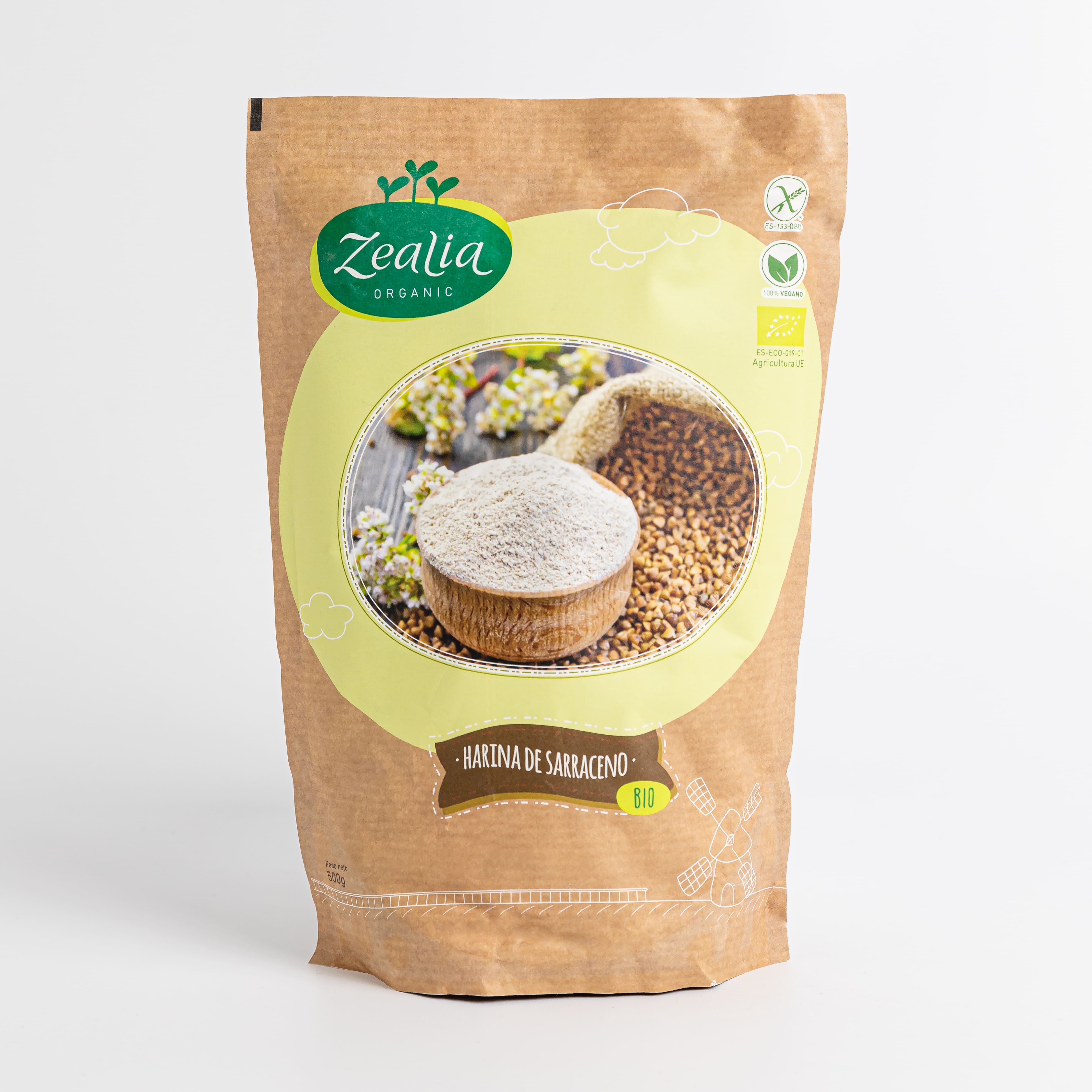 HARINA TRIGO SARRACENO S/G BIO 500gr-ZEALIA