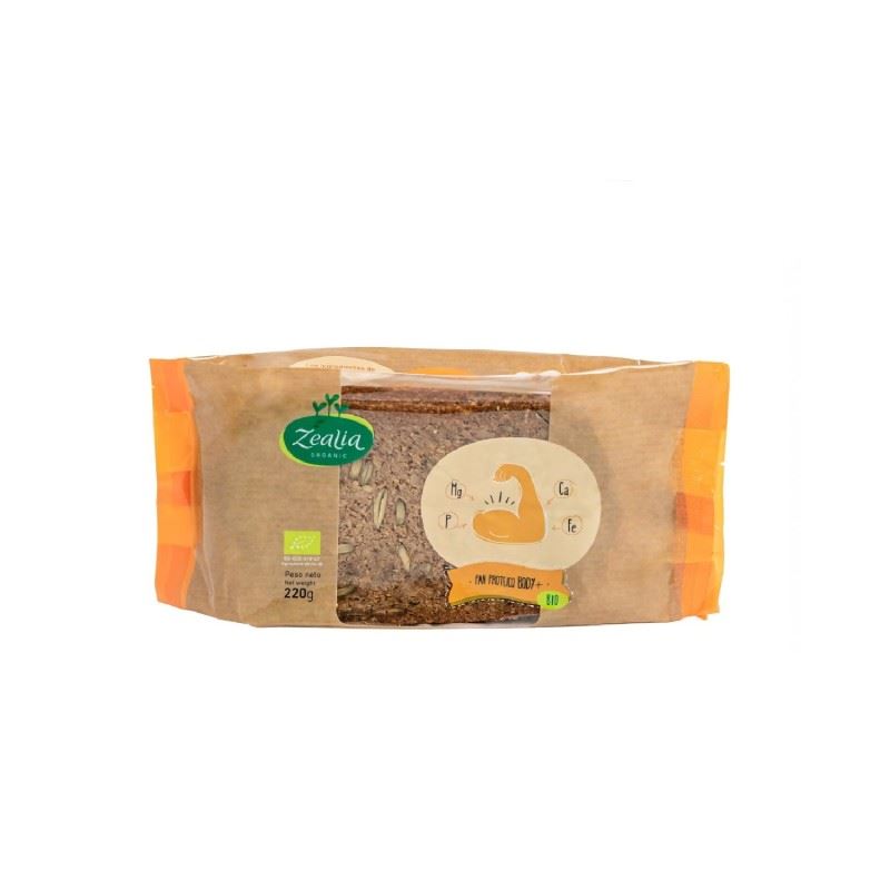 PAN PROTEICO SARRACENO BODY+ S/G BIO 220gr-ZEALIA