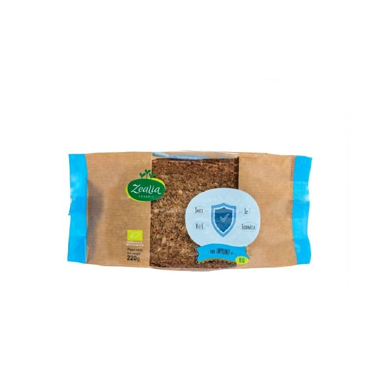 PAN PROTEICO SARRACENO INMUNE+ S/G BIO 220gr-ZEALIA