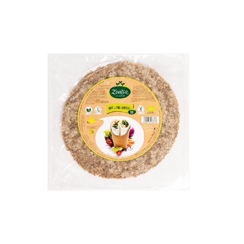 WRAP TRIGO SARRACENO S/G BIO 120gr-ZEALIA