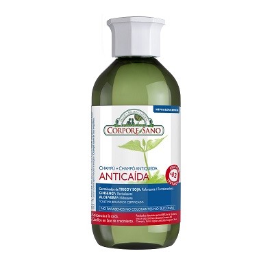 CHAMPÚ ANTICAÍDA GINS+ALOE 300ml-CORPORE