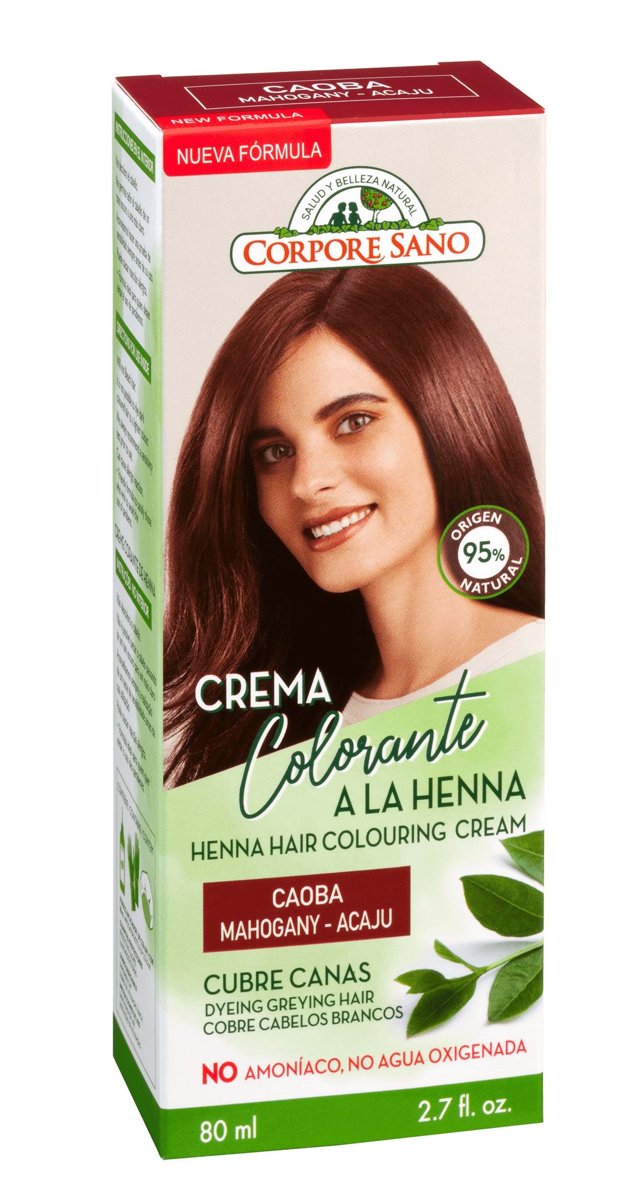 CREMA HENNA CAOBA 80ml-CORPORE