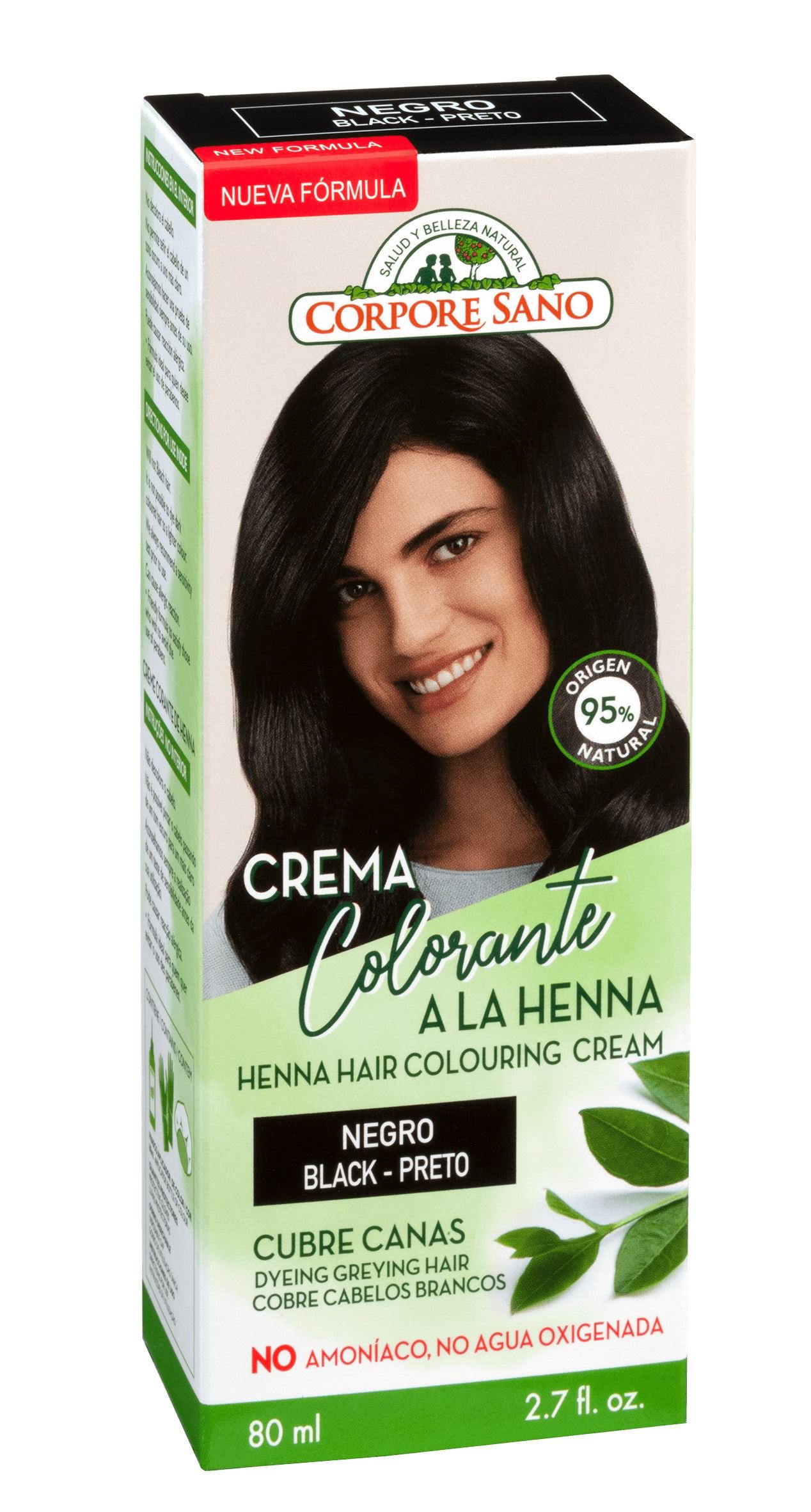 CREMA HENNA NEGRO 80ml-CORPORE