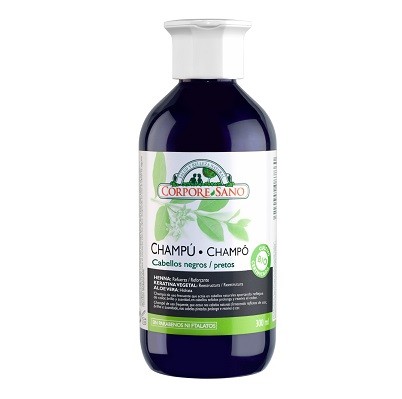 CHAMPU HENNA NEGRO/palo campeche 300ml-CORPORE