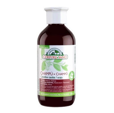 CHAMPÚ HENNA CAOBA/sándalo 300ml-CORPORE