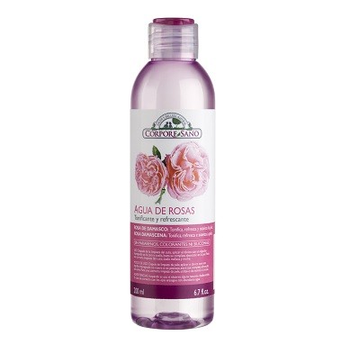 TÓNICO FACIAL AGUA DE ROSAS 200ml-CORPORE