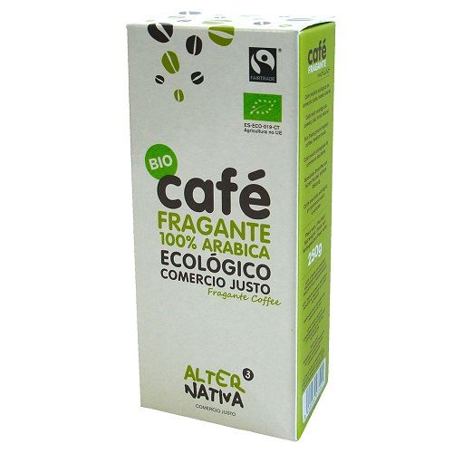 CAFÉ FRAGANTE MOLIDO FT BIO 250gr-ALTERNATIVA