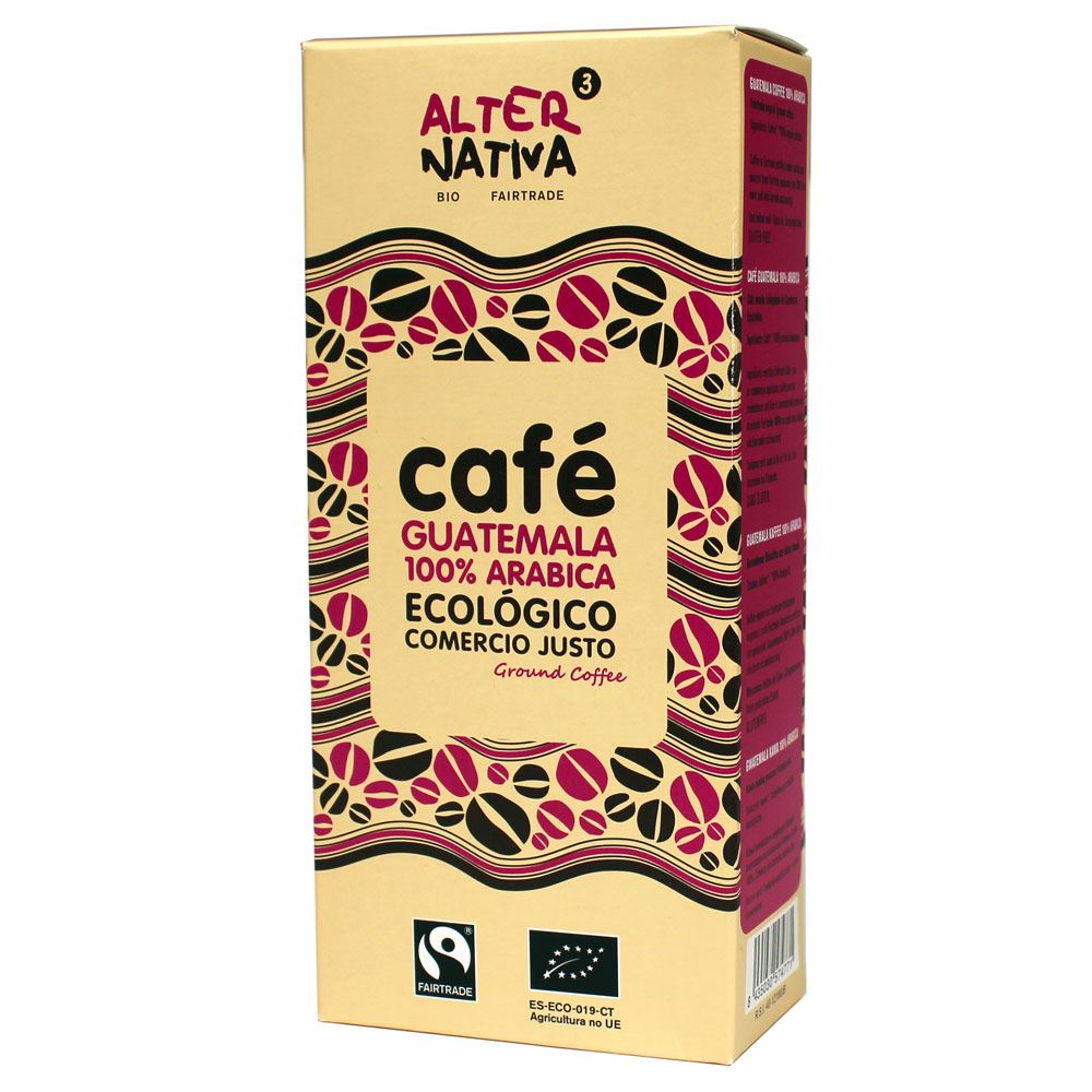 CAFÉ GUATEMALA MOLIDO FT BIO 250gr-ALTERNATIVA