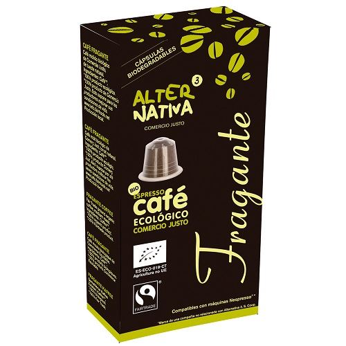 CAFÉ FRAGANTE FT CÁPSULAS BIO 10x5gr-ALTERNATIVA