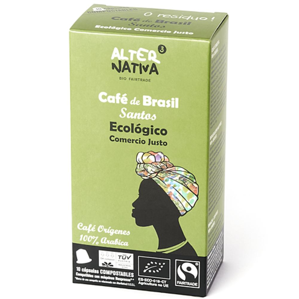 CAFÉ BRASIL FT CÁPSULAS BIO 10x5gr-ALTERNATIVA