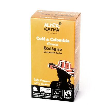 CAFÉ COLOMBIA FT CÁPSULAS BIO 10x5gr-ALTERNATIVA