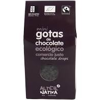 CHOCOLATE MINI GOTAS 48% FT BIO 225gr-ALTERNATIVA