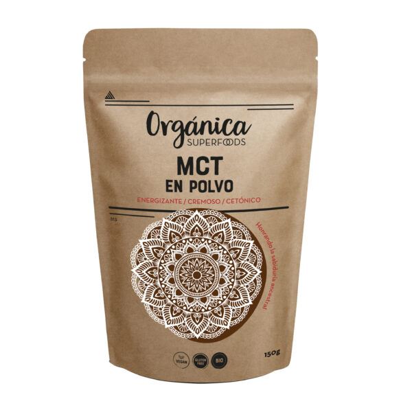 ACEITE MCT POLVO BIO 150gr-ORGÁNICA