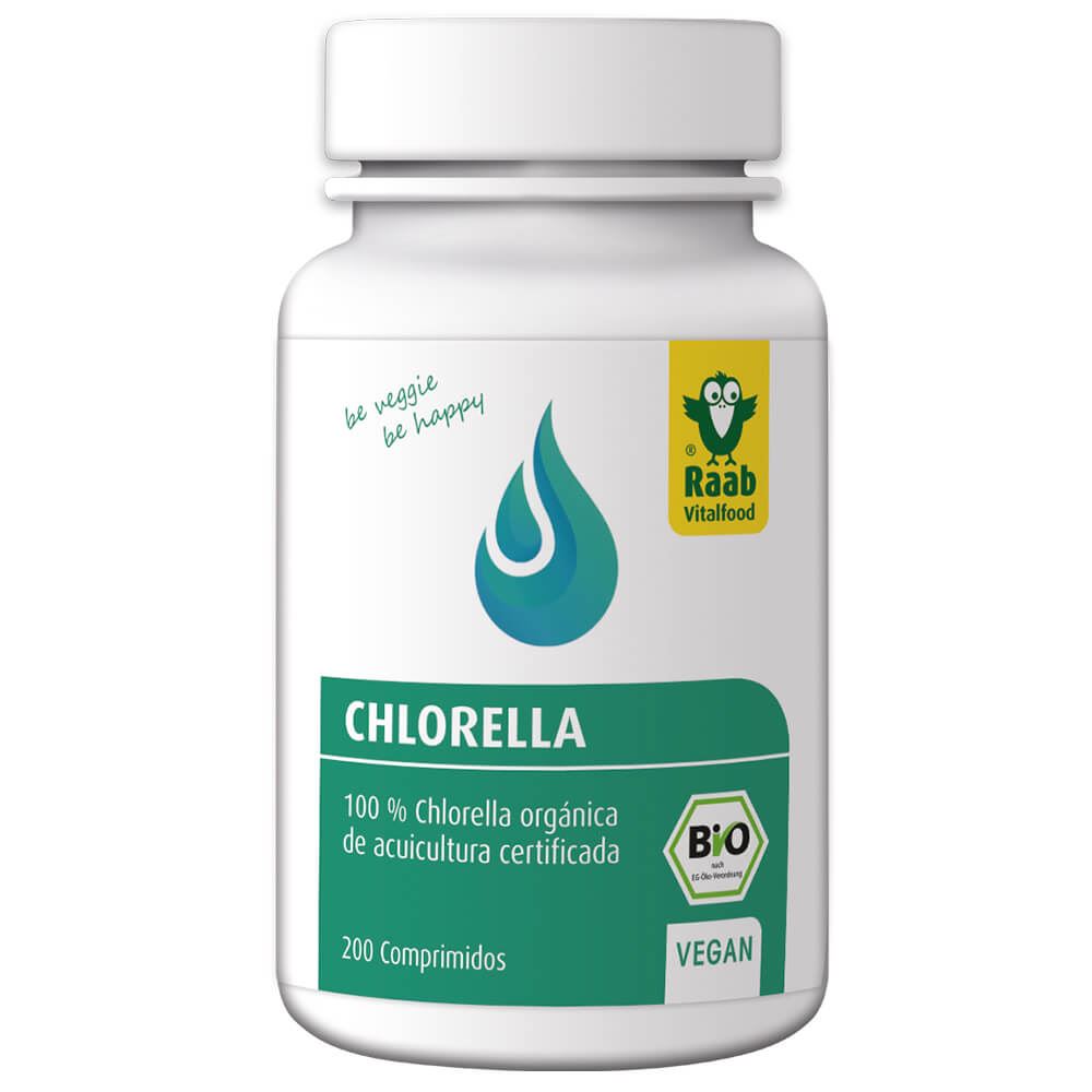 CLORELLA 400mg BIO 200comp-RAAB