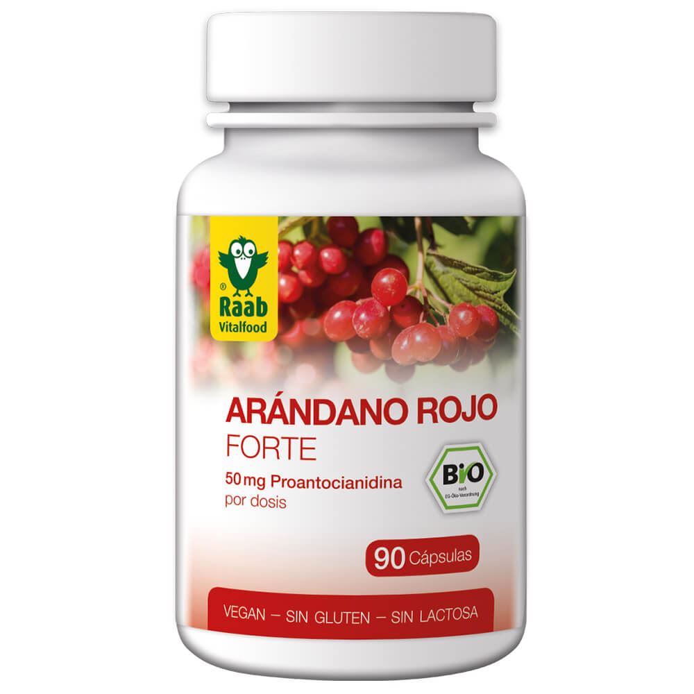 ARÁNDANO ROJO FORTE 440mg BIO 90caps-RAAB