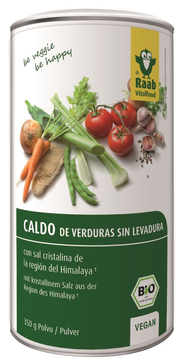 CALDO VERDURAS SIN LEVADURA POLVO BIO 350gr-RAAB