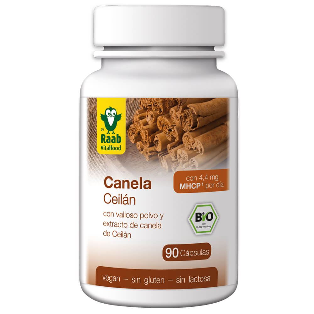 CANELA CEILÁN EXTRACTO 450mg BIO 90caps-RAAB