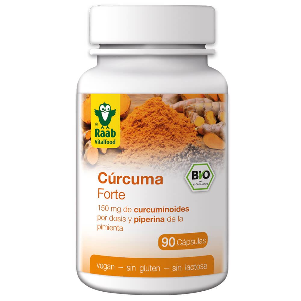 CÚRCUMA FORTE 500mg BIO 90caps-RAAB