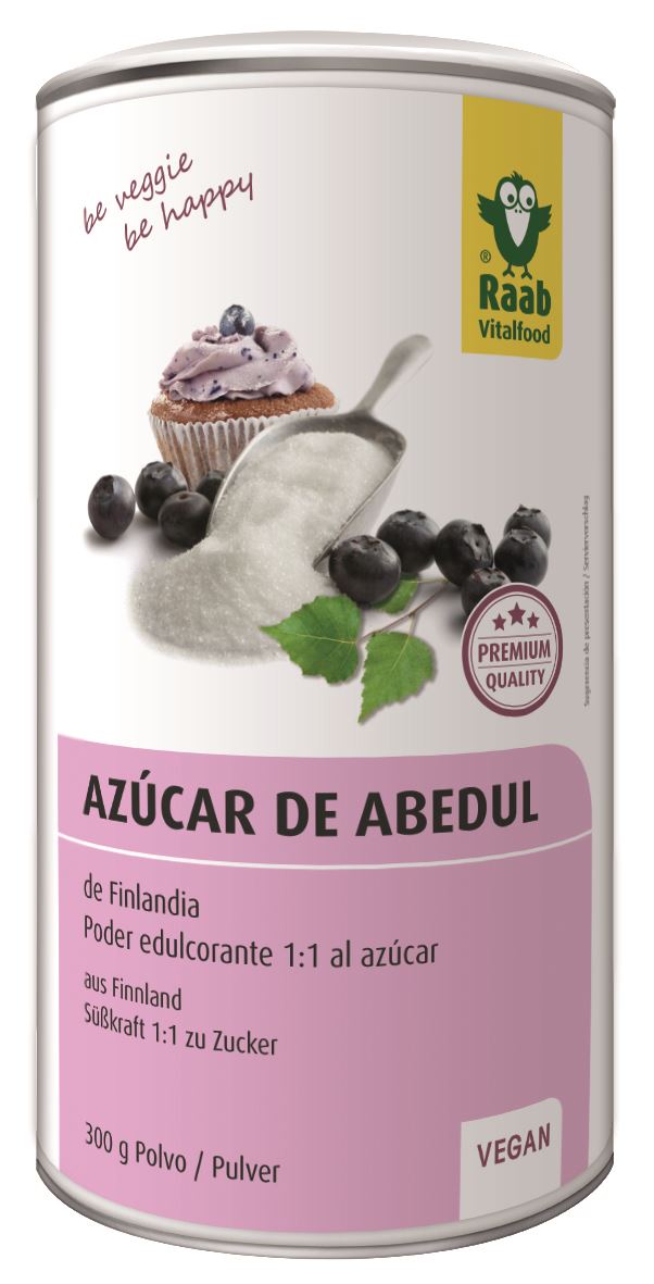 AZÚCAR DE ABEDUL (XILITOL) PREMIUM BOTE 300gr-RAAB