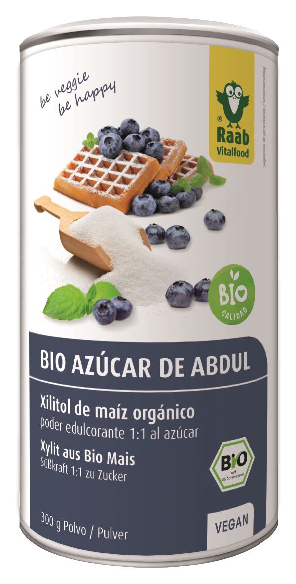 AZÚCAR DE ABEDUL (xilitol de maiz) BIO 300gr-RAAB