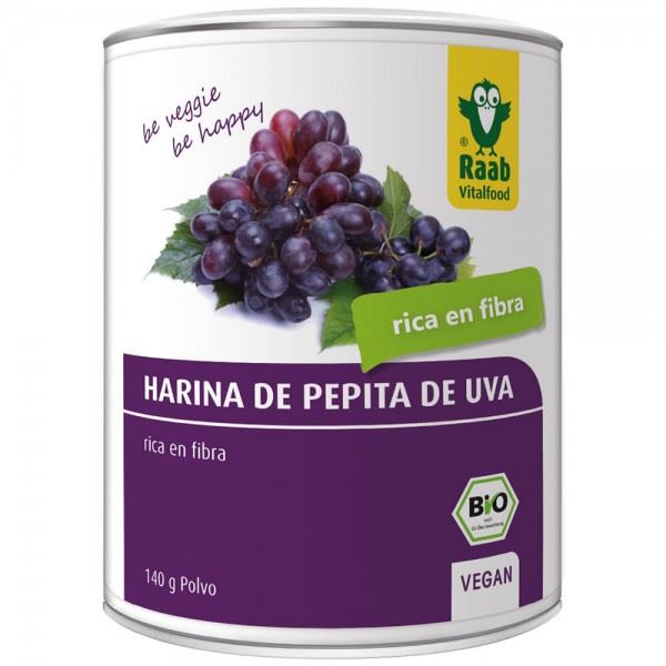 HARINA PEPITA UVA POLVO BIO 140gr-RAAB