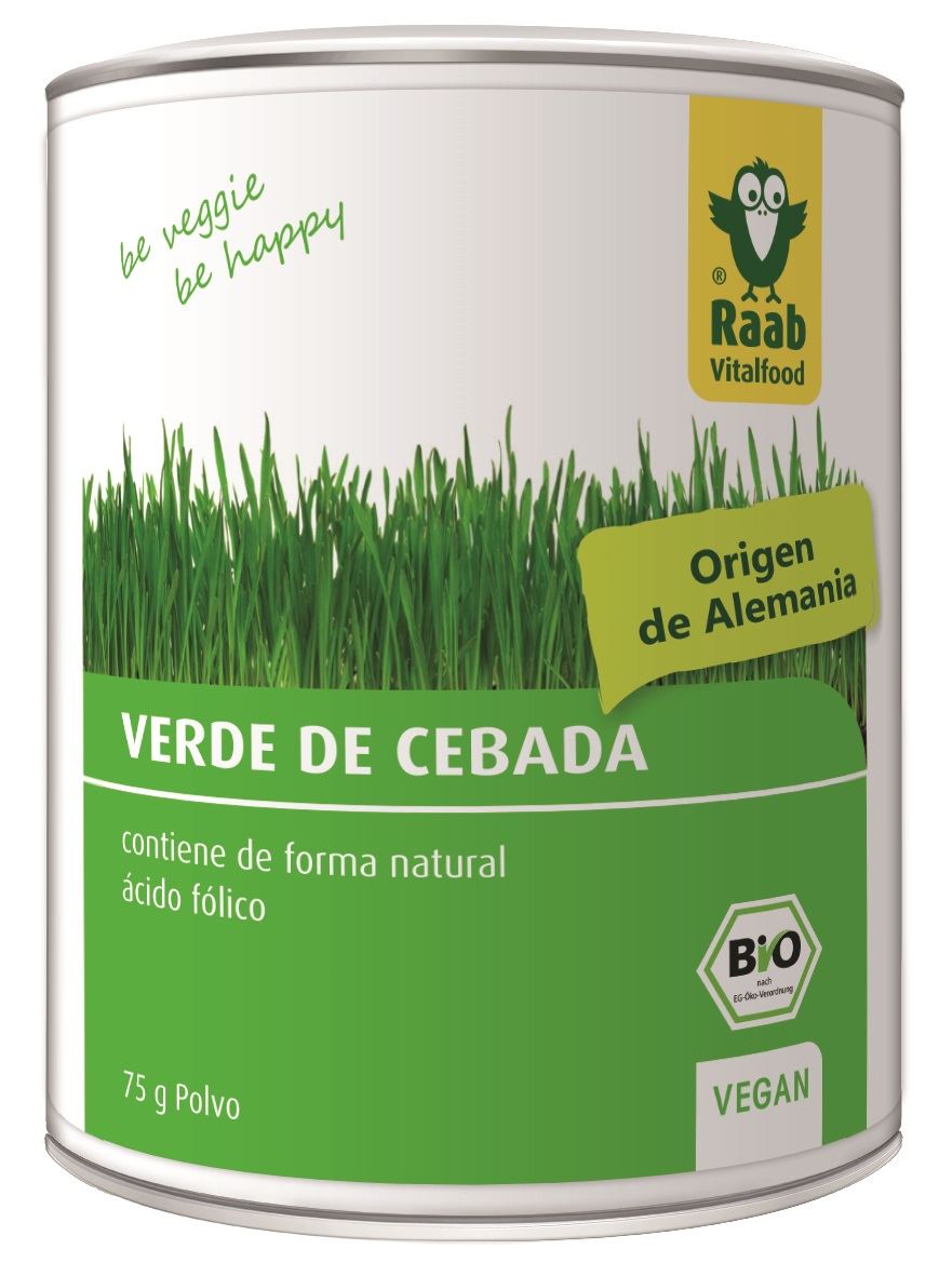 VERDE DE CEBADA POLVO BOTE BIO 75gr-RAAB