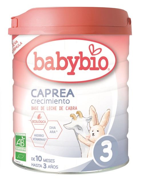 LECHE CABRA Nº 3 (10 meses - 3 años) BIO 800 gr - BABYBIO 