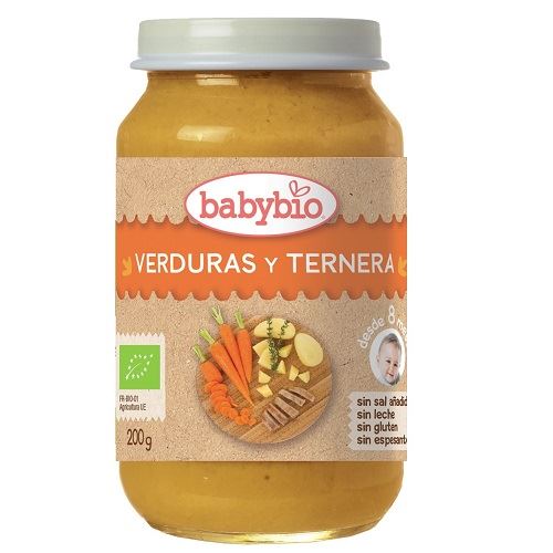 POTITO TERNERA 200gr-BABYBIO 