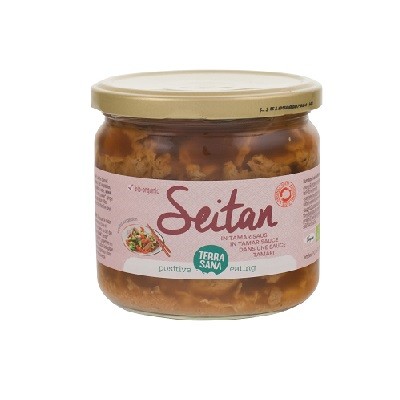 SEITÁN EN SALSA DE TAMARI ECO 350 gr -TERRASANA