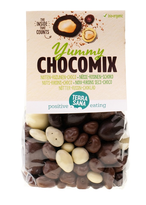 BOLAS CHOCOLATE FRUTOS SECOS Y PASAS ECO 200 gr -TERRASANA