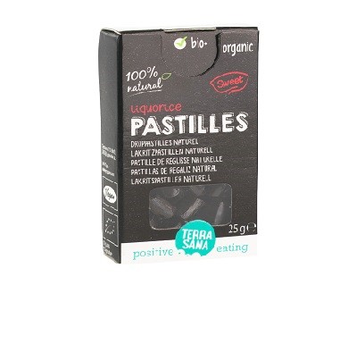 REGALIZ PASTILLAS NATURAL BIO 16x25gr-TERRASANA