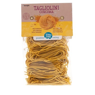 TAGLIOLINI CON CÚRCUMA BIO 250 gr-TERRASANA