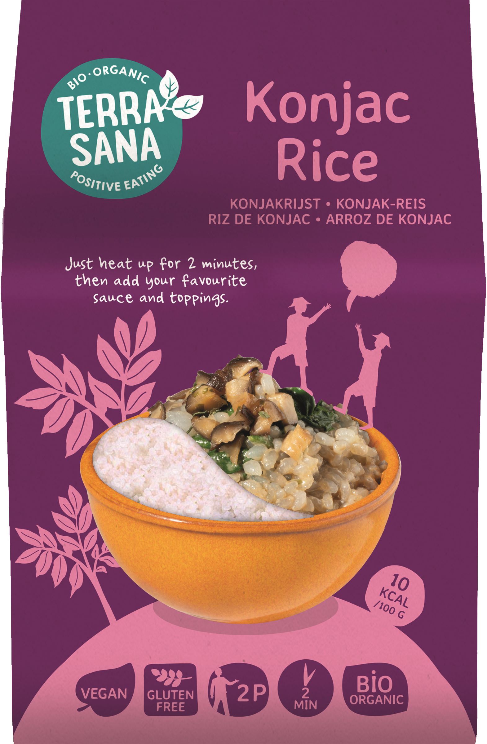 KONJAC ARROZ BIO 250gr-TERRASANA