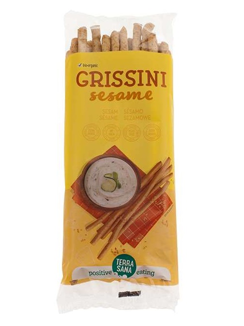 GRISSINI SÉSAMO BIO 125 gr-TERRASANA