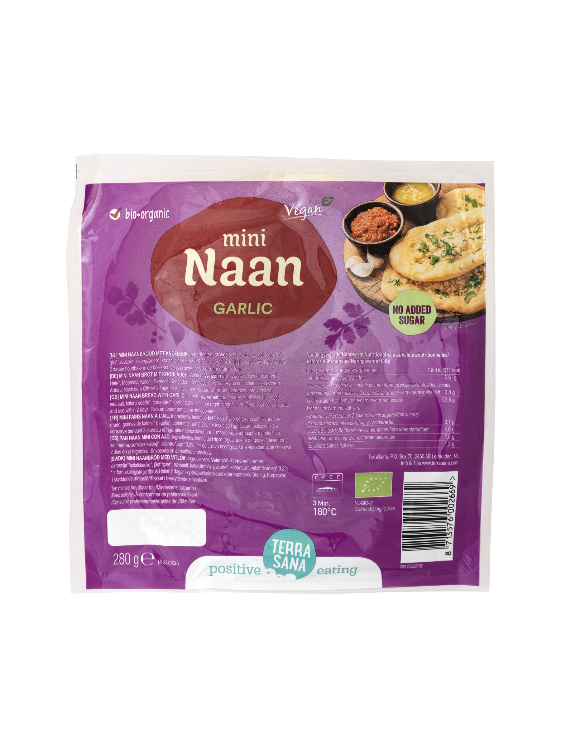 MINI NAAN AJO 280 GR-TERRASANA