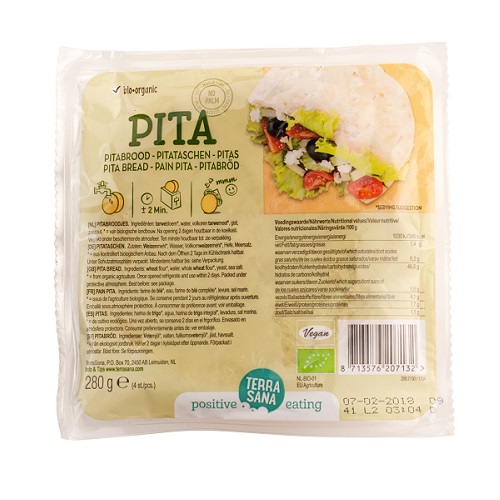 PAN PITA 280gr-TERRASANA