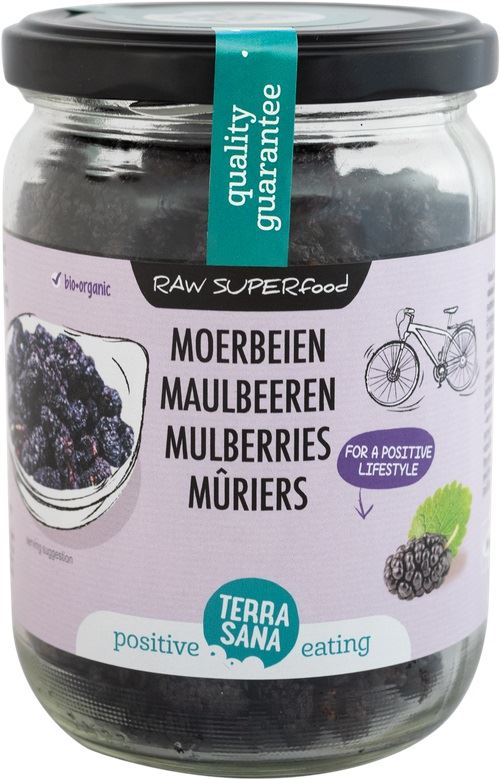 MORAS NEGRAS RAW BIO 190gr. -TERRASANA