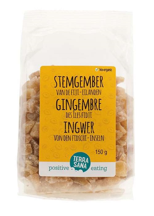 CARAMELOS JENGIBRE SLAS FIDJI BIO 150gr -TERRASANA