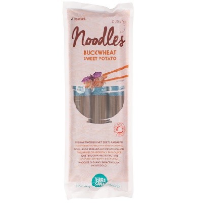 NOODLES TRIGO SARRACENO CON PATATA DULCE BIO 250 gr-TERRASANA