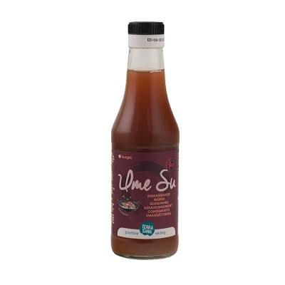 CONDIMENTO DE UMEBOSHI (UME SU) BIO 250 ml-TERRASANA