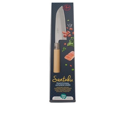 CUCHILLO JAPONÉS UNIVERSAL SANTOKU 1 st -TERRASANA