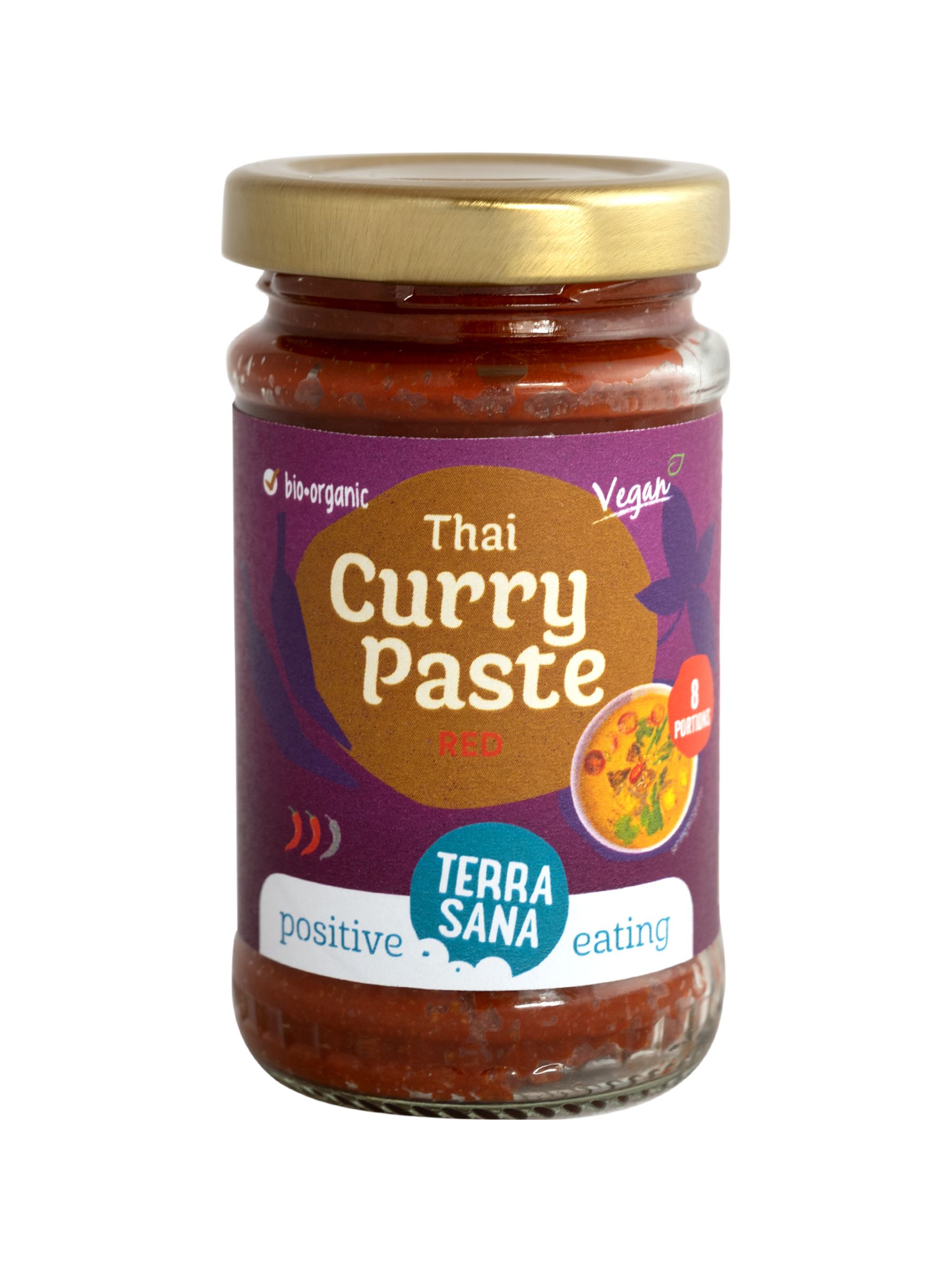 SALSA PASTA CURRY ROJO BIO 120 gr-TERRASANA