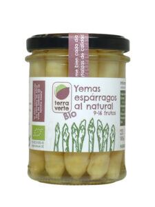 YEMAS DE ESPARRAGOS AL NATURAL ECO 185GR-TERRA VERTE